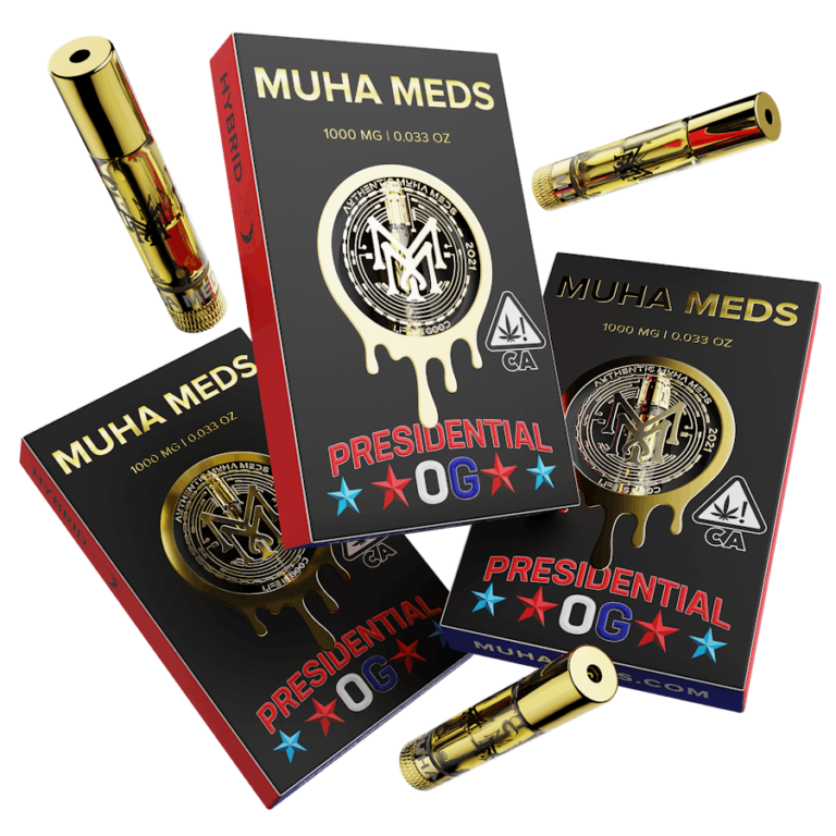 Presidential OG Cartridge 1000mg Presidential OG Muha Meds – A Regal Cannabis Experience