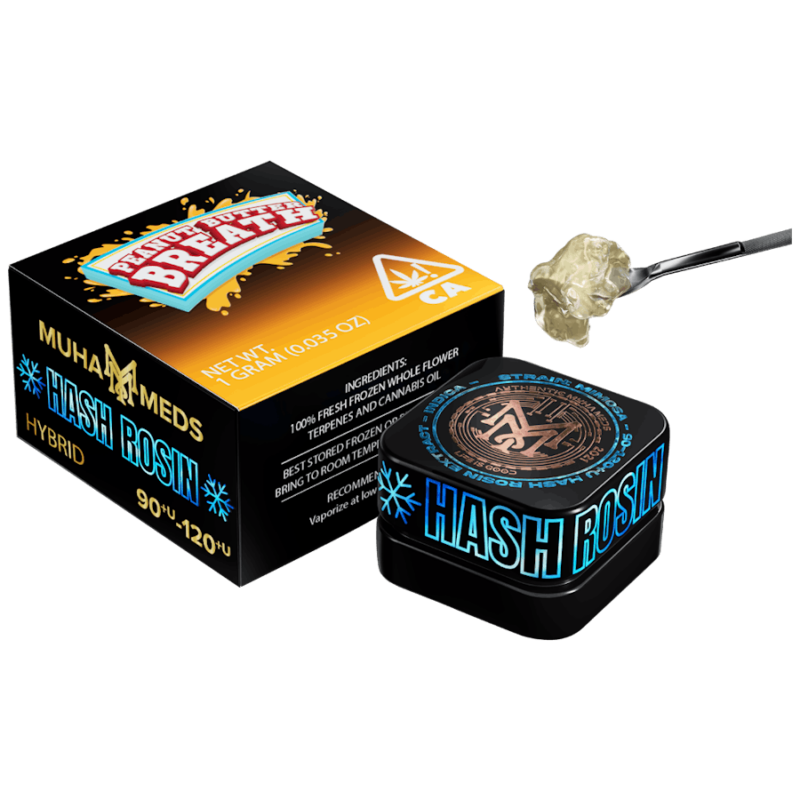 Peanut Butter Breath Hash Rosin