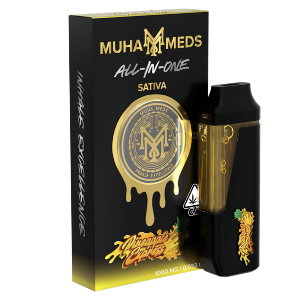 Pineapple Express 1000mg All In One Pineapple Express Muha Meds Pineapple Express Muha Meds – Smooth, Potent, Flavorful (60)