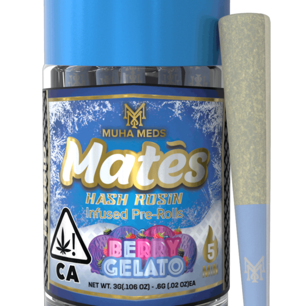Berry Gelato Hash Rosin Mates Pre-Rolls