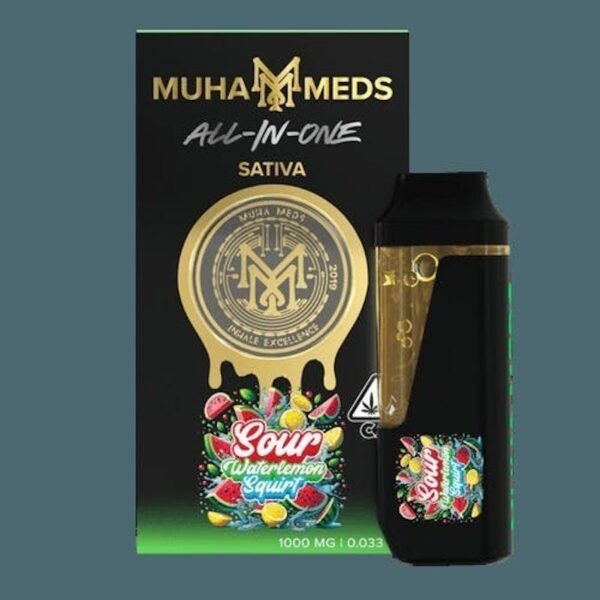 Muha Meds 2g Disposable Sour Watermelon Squirt Sour Watermelon Squirt Muha Meds 2G