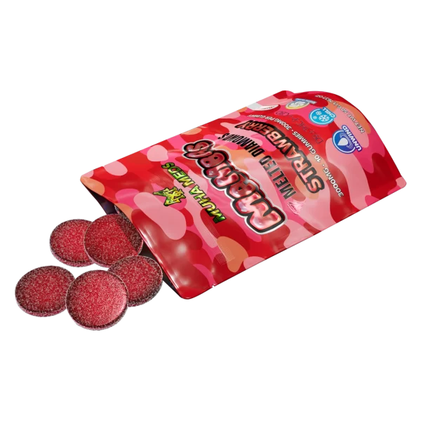 Strawberry Melted Diamonds Gummies