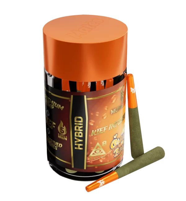 Orange Burst 5 Pre-Rolls