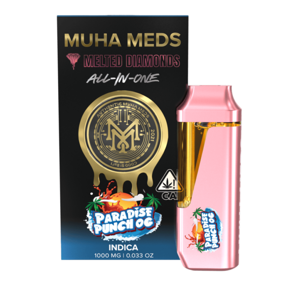 PARADISE PUNCH OG | INDICA​, Best Muha Meds vapor pens for relaxation