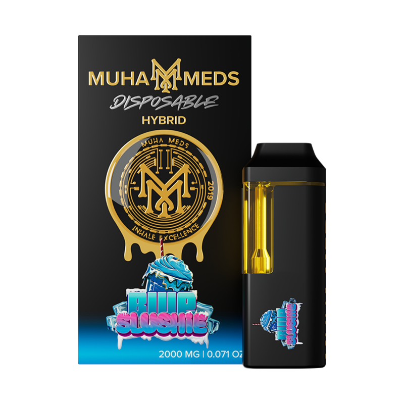 Blue Slushie Hybrid 2000mg Disposable, BLUE SLUSHIE | HYBRID 2000MG THC