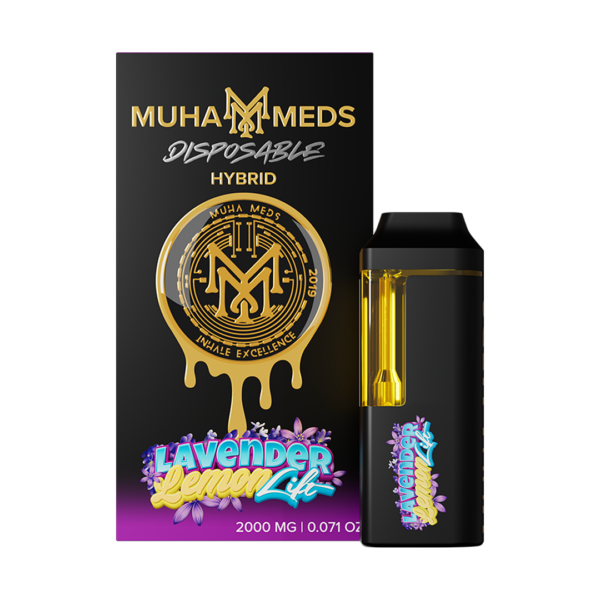 LAVENDER LEMON LIFT | HYBRID Muha Meds Lavender Lemon Lift Hybrid 2000mg Disposable
