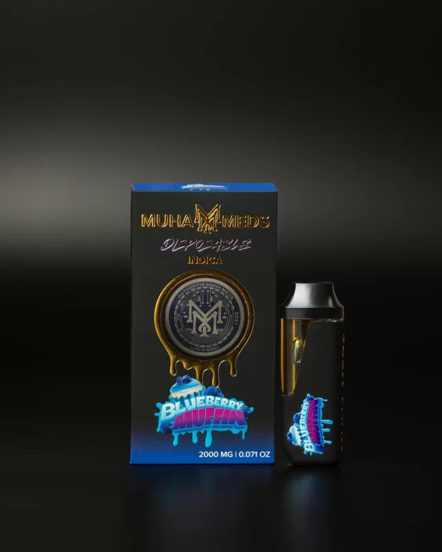 Muha Meds Blueberry Muffin Disposable Indica