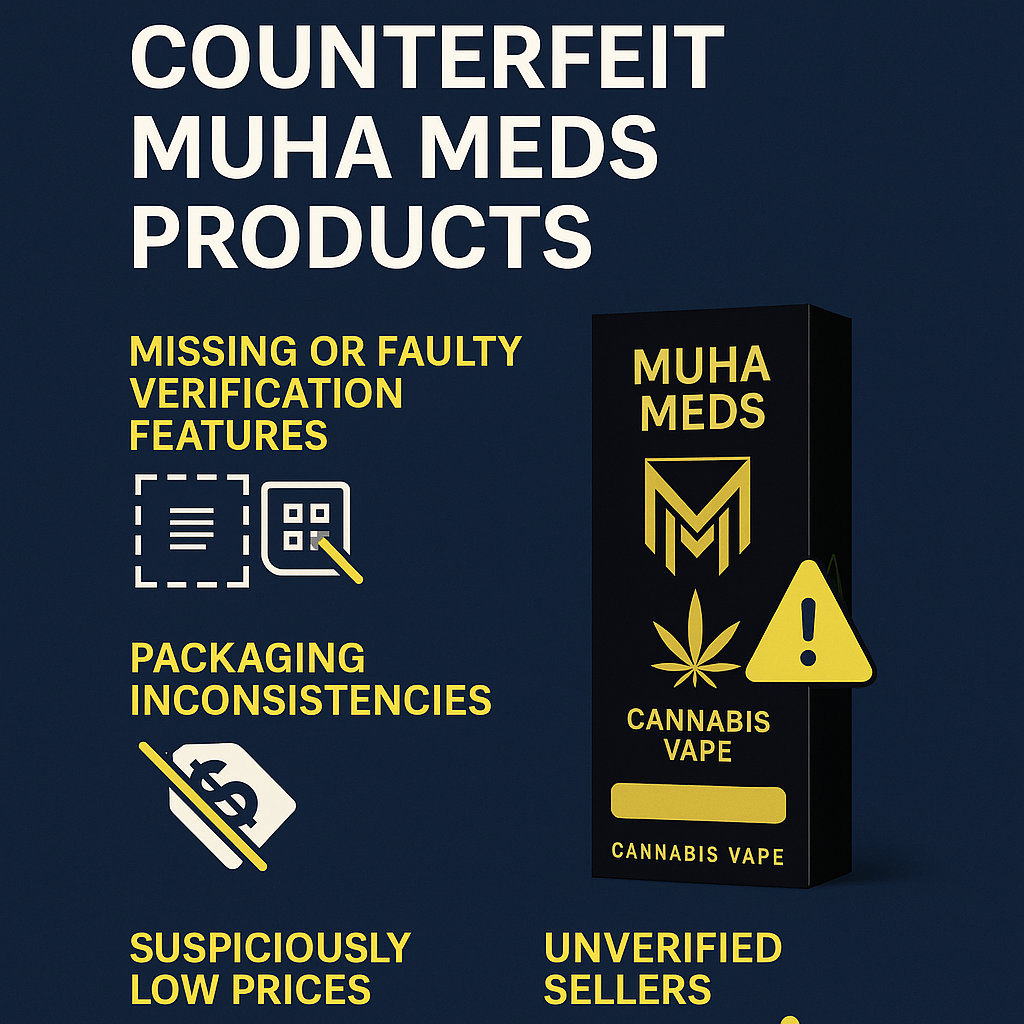 How to Spot Counterfeit Muha Meds Products